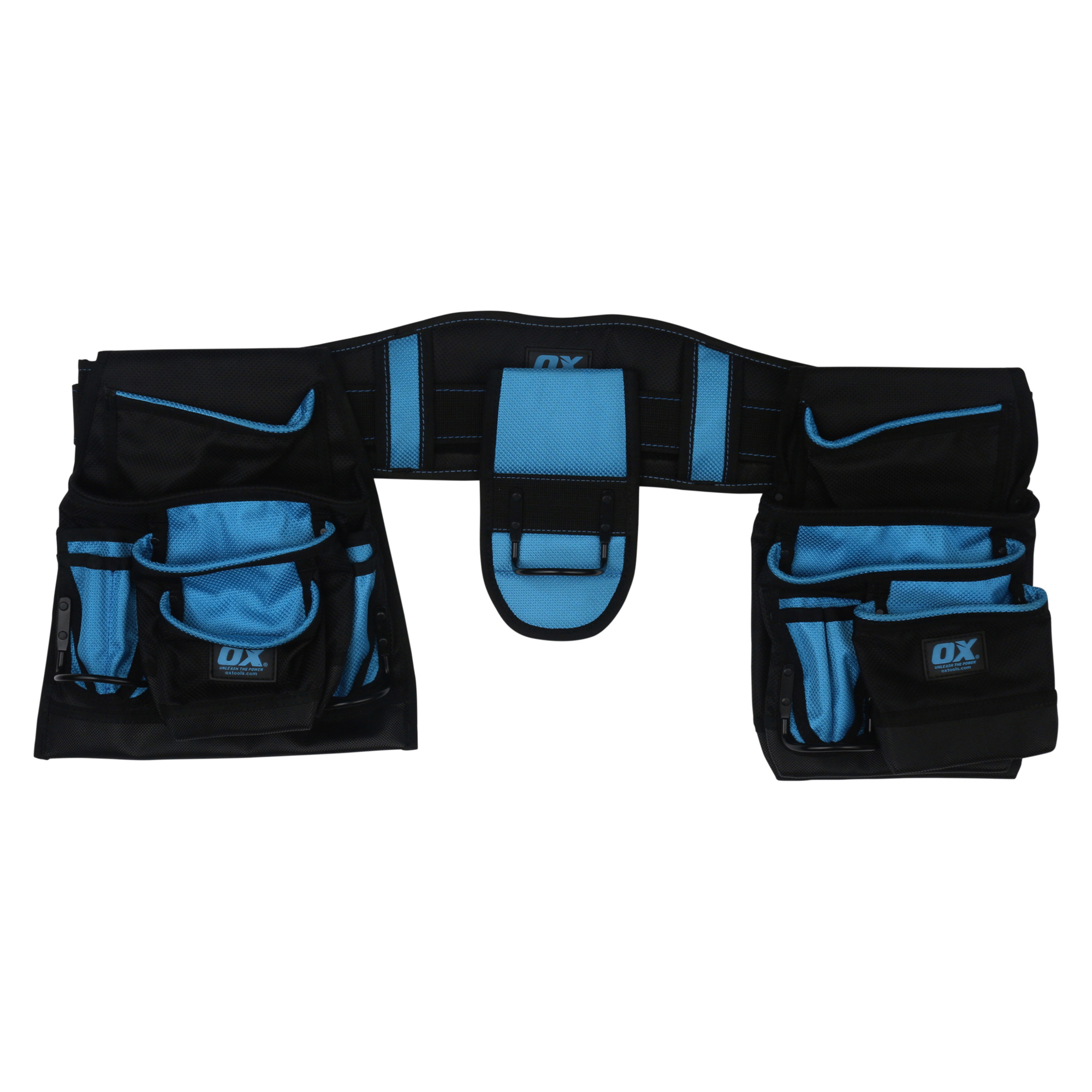 OX Tools, Pro Dynamic Nylon Framer's Rig w/Suspenders, Color Black, Pockets (qty.) 17 Material Nylon, Model# OX-P266303